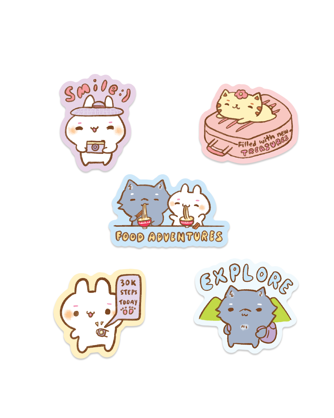 It's Travel Time - Sticker Packs!