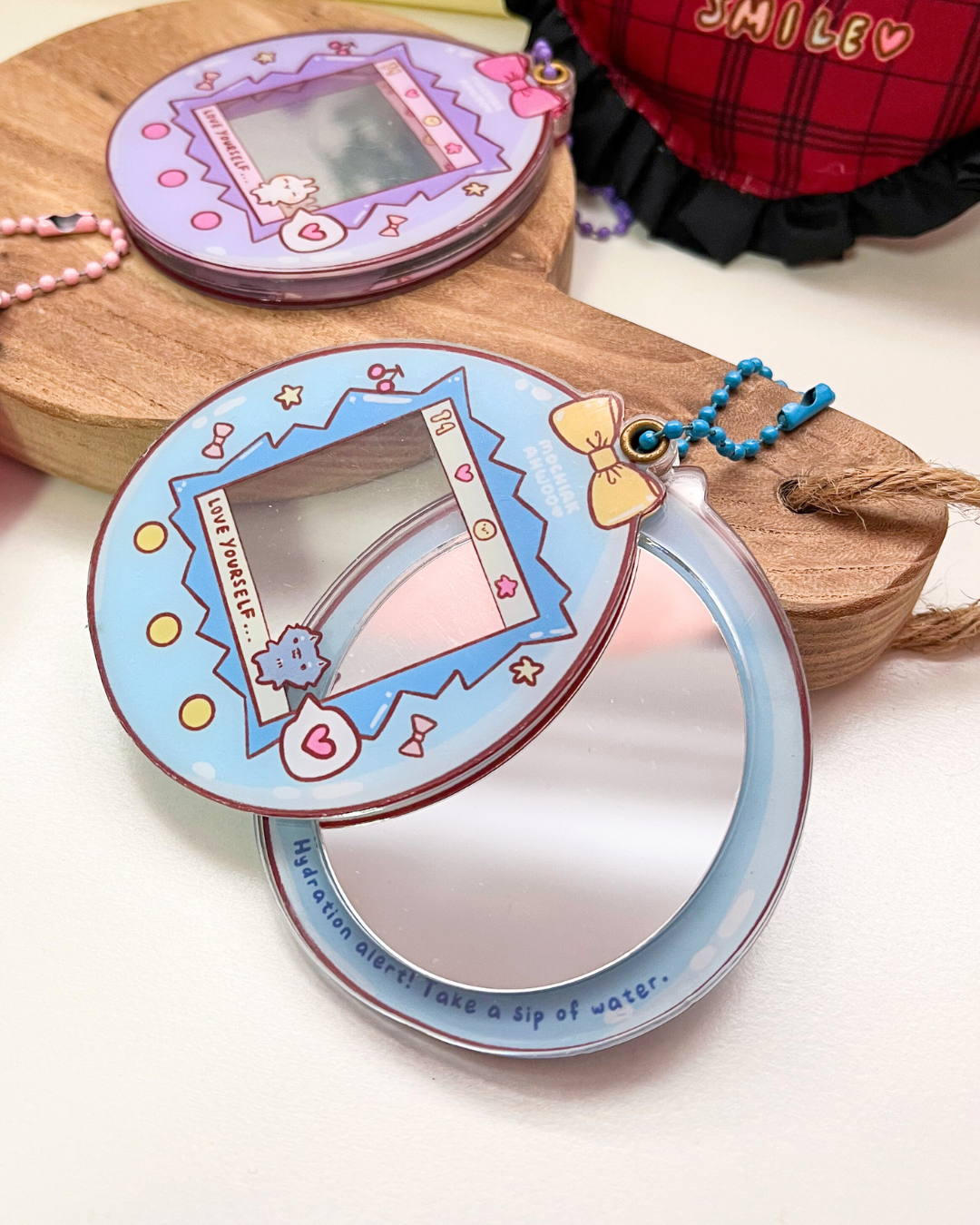 Tamagotchi Mirror Charm - Acrylic Charms