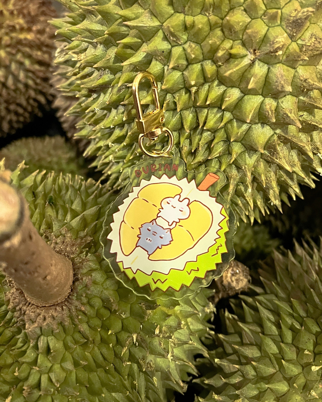 Durian! Singapore Food Series - Acrylic Charms