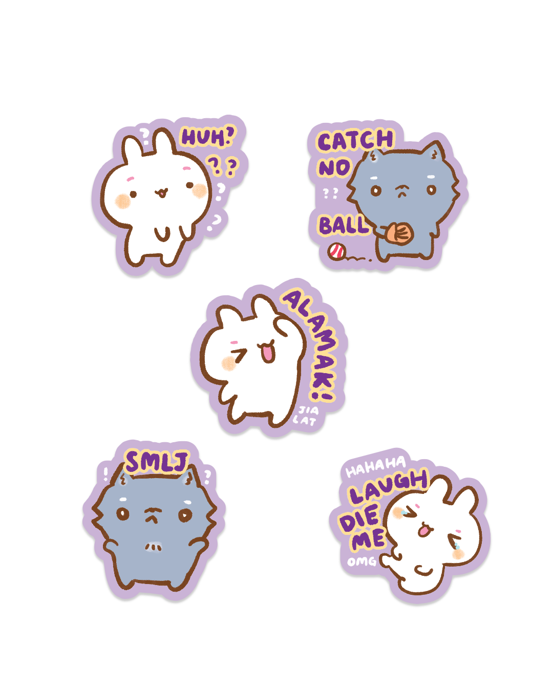 Singaporean Says Volume 1 - Sticker Packs!