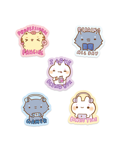 Pop Culture Enthusiast - Sticker Packs!