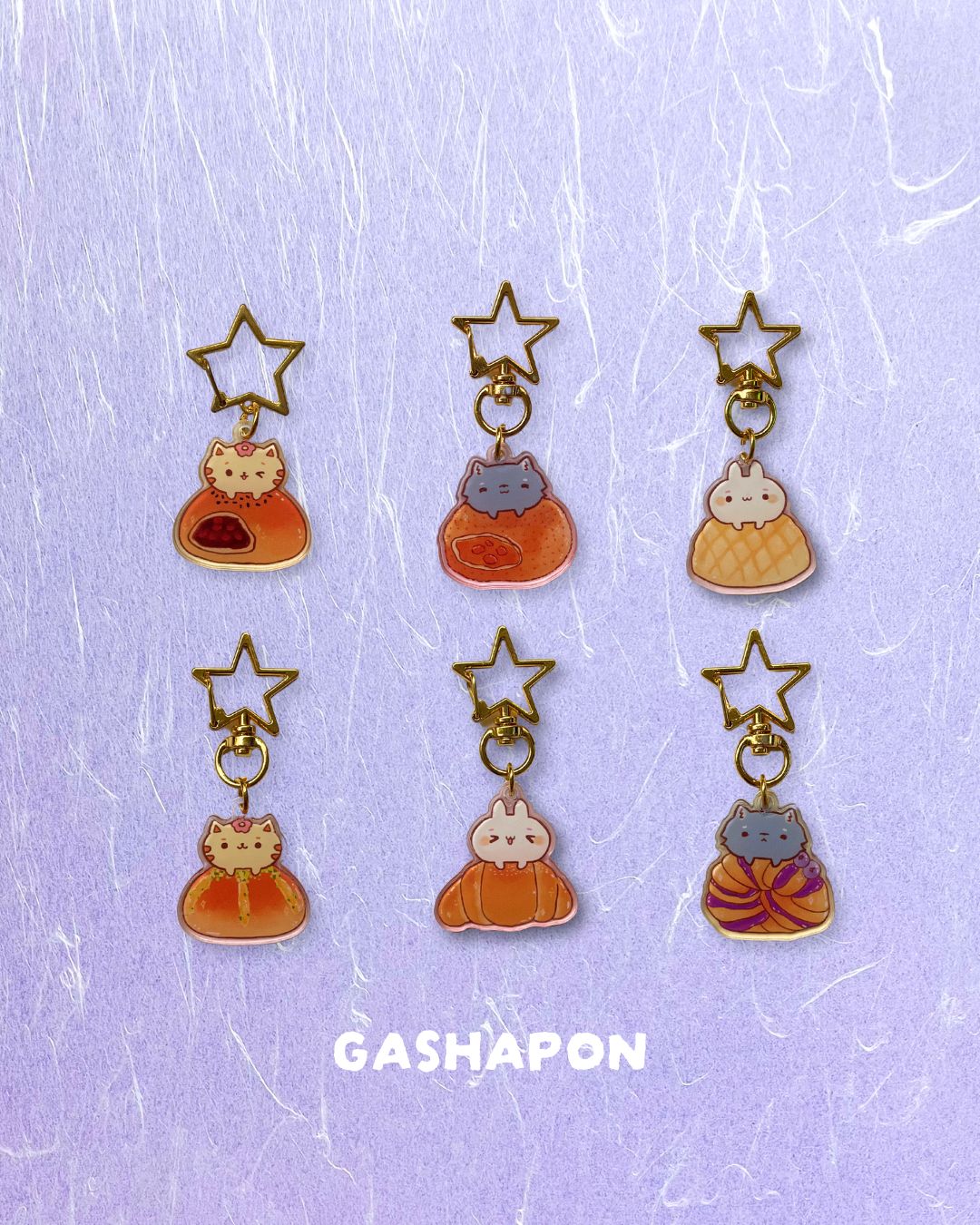 Yummy Bun - Gashapon Acrylic Charms!