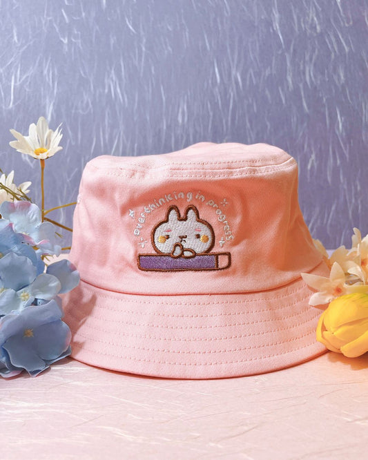 Overthinking in progress with Mochiak Bucket Hat - 5 colors