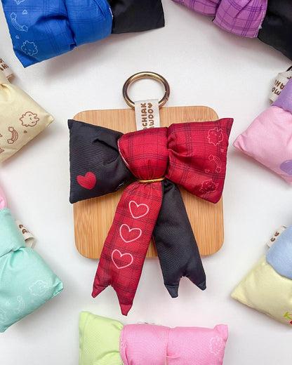 Puff Ribbon Charm - Bag Charms