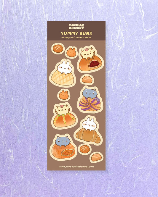 Yummy Buns - Sticker Sheet!