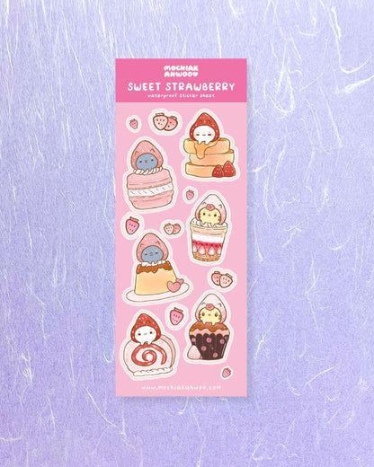 Sweet Strawberry - Sticker Sheet!