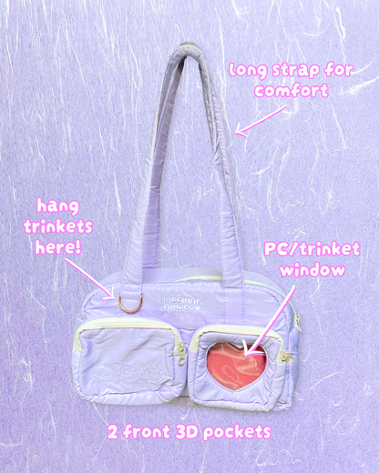 Puffy Bowling Bag (Blue)