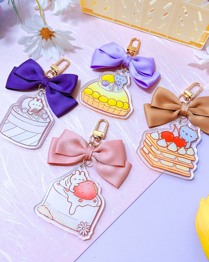 Sweet Cafe! - Acrylic Ribbon Charms