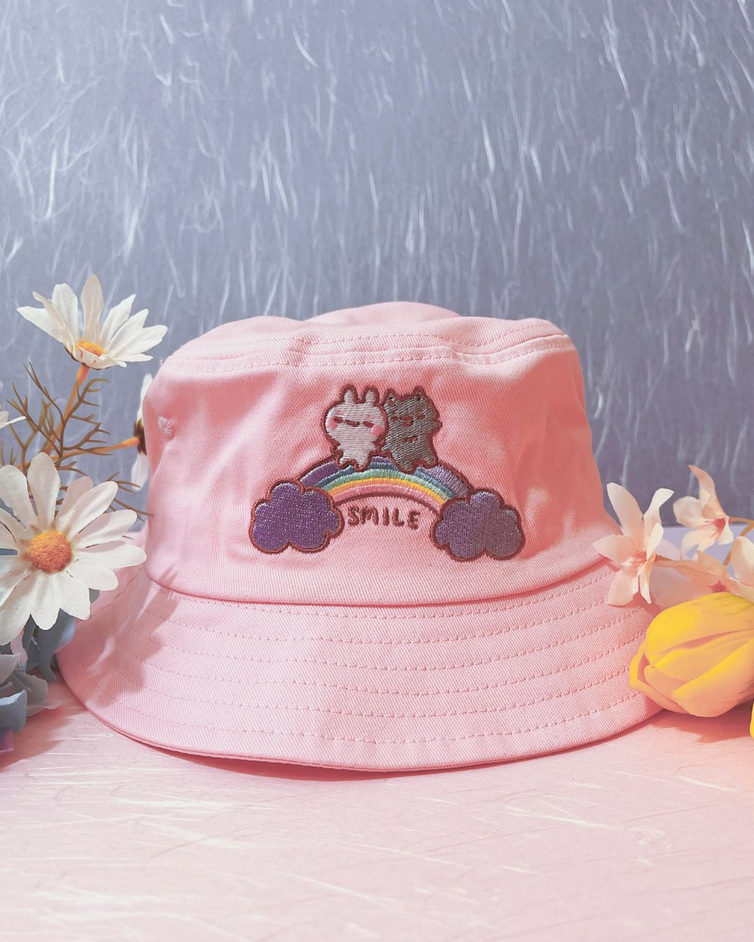 Rainbow Smile Bucket Hat - 5 colors