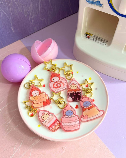 Sweet Strawberry - Gashapon Acrylic Charms!