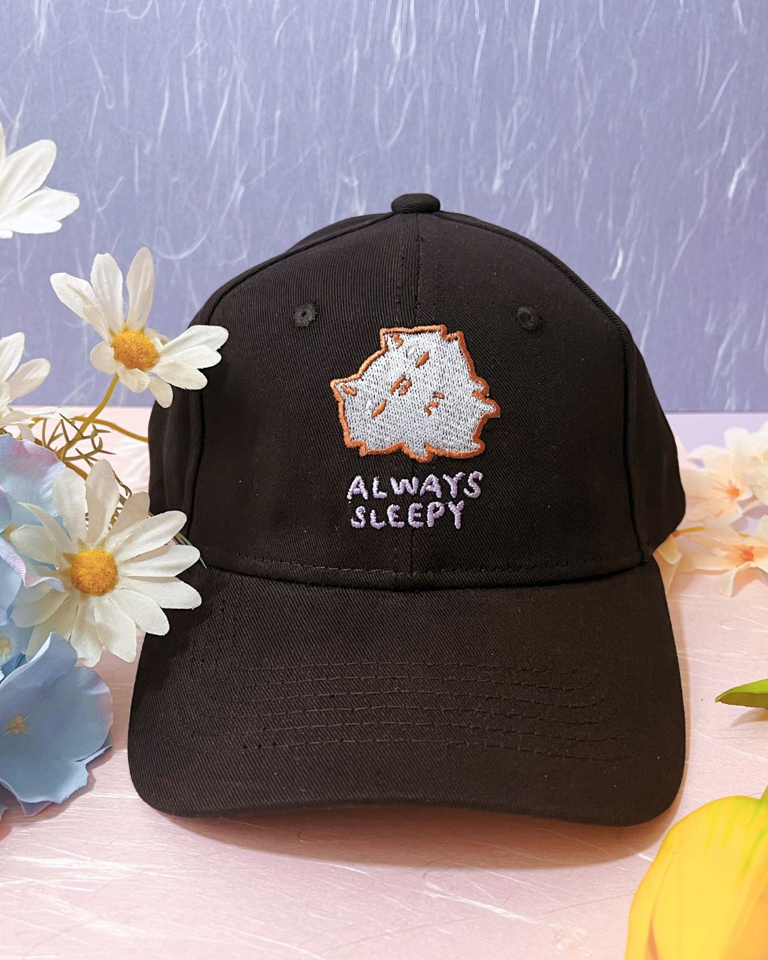 Always Sleepy with AhWoo Cap - 5 colors