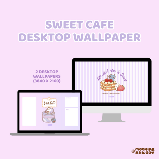 Sweet Cafe Theme Desktop Wallpapers!