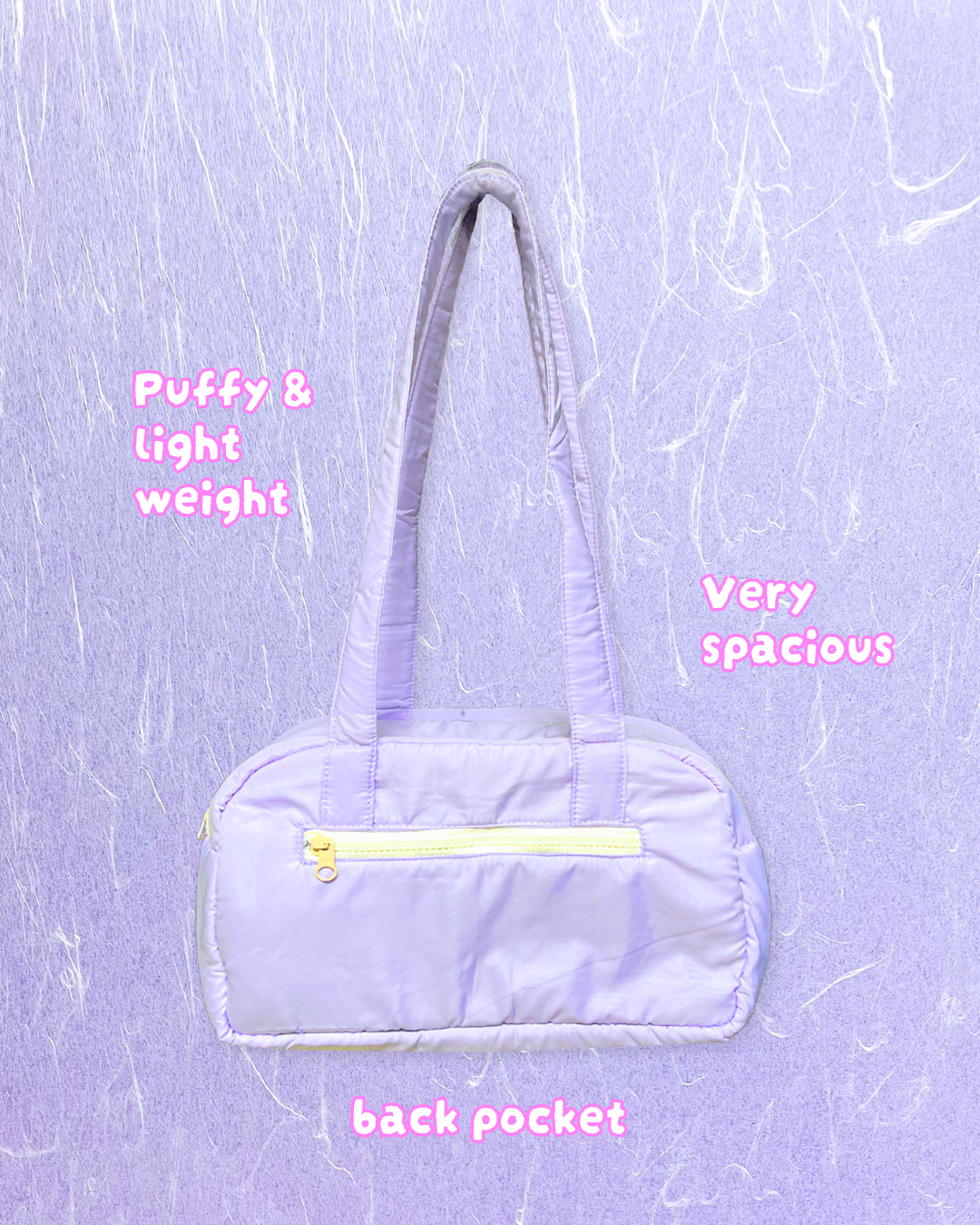 Puffy Bowling Bag (Blue)