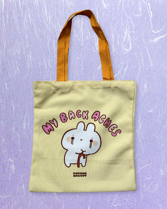 My Back Aches - Tote Bag