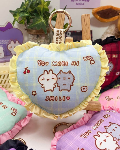 Puff Heart Charm - Bag Charms