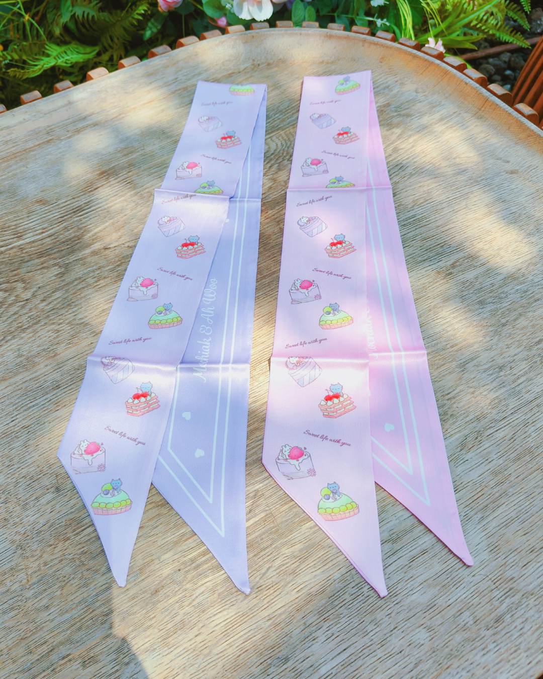 Sweets! Cute Twilly Ribbon Scarf - 2 styles