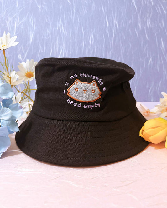 No Thoughts, Head Empty Bucket Hat - 5 colors