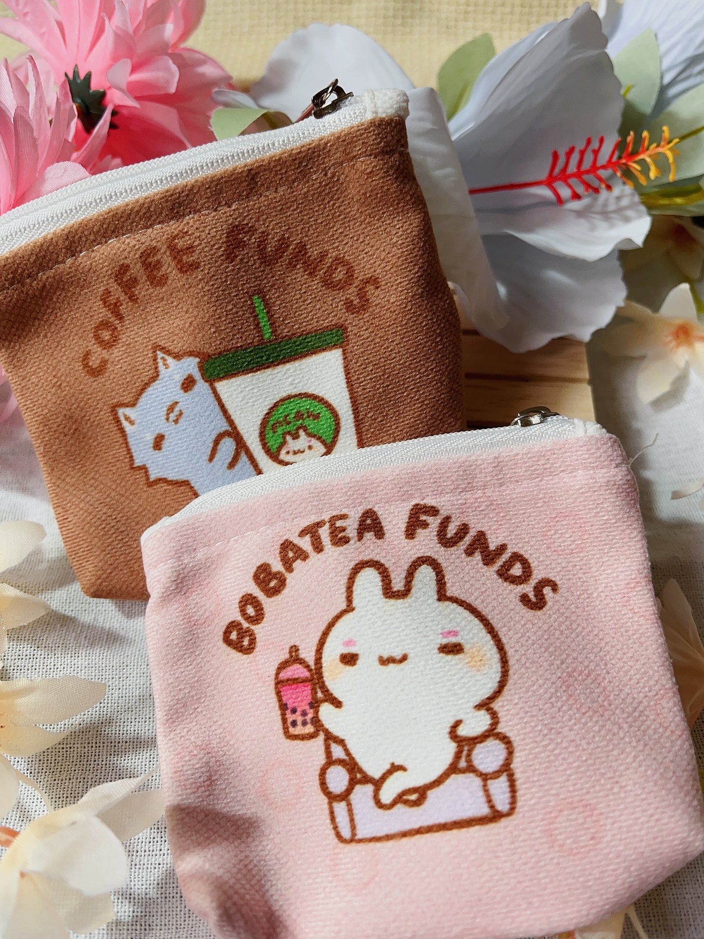 Coffee Funds! - Cute Coin Pouch