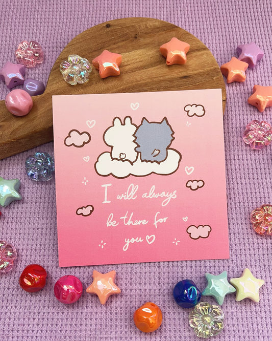 There For You! Square Print, Card