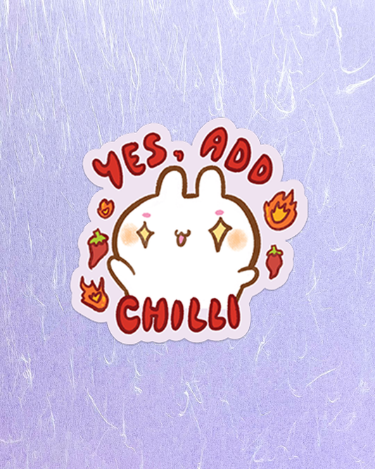 Yes, Add Chilli - Die Cut Stickers!