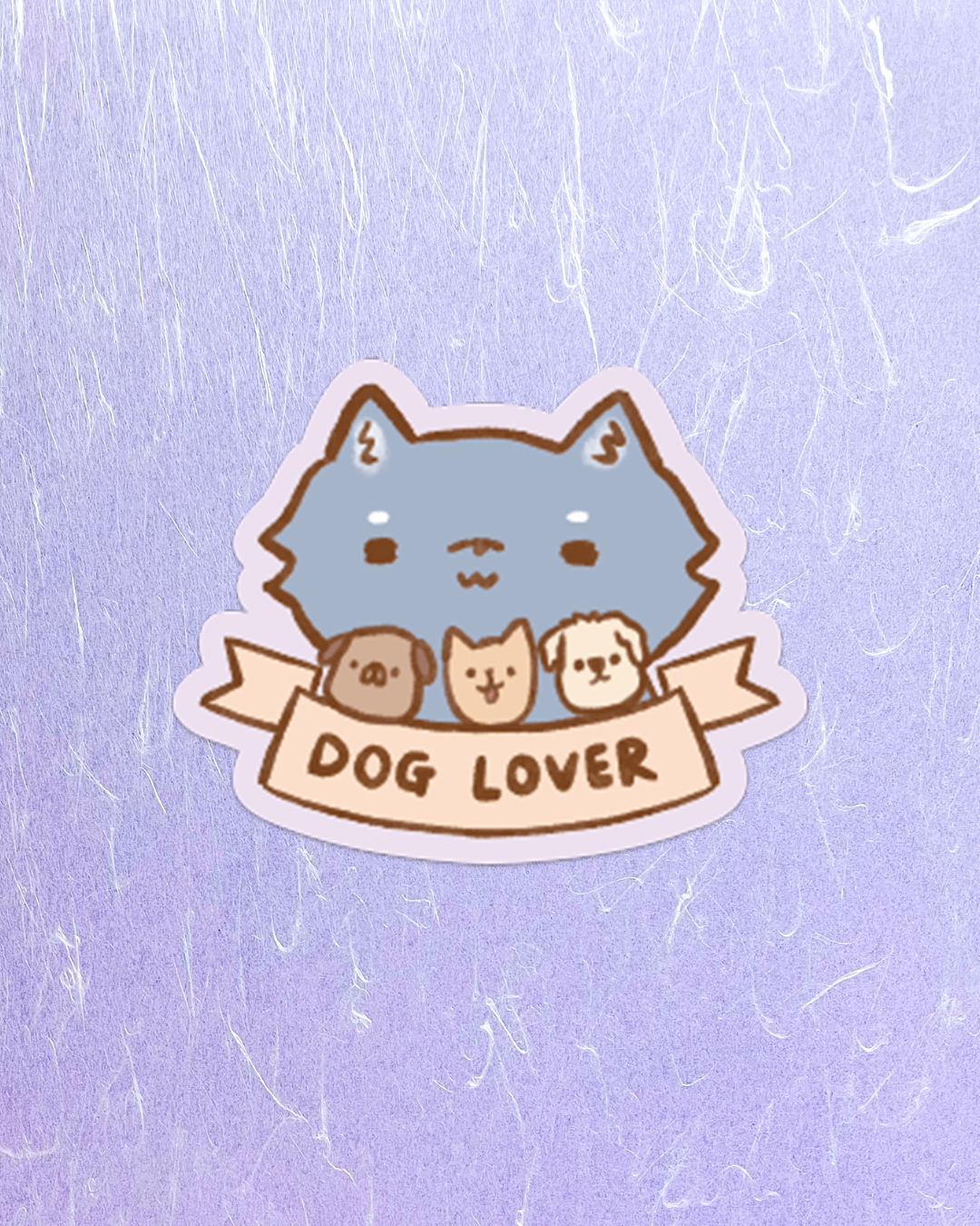 Dog Lover - Die Cut Stickers!