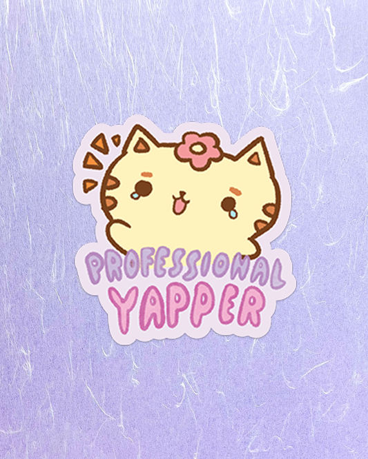 Professional Yapper - Die Cut Stickers!