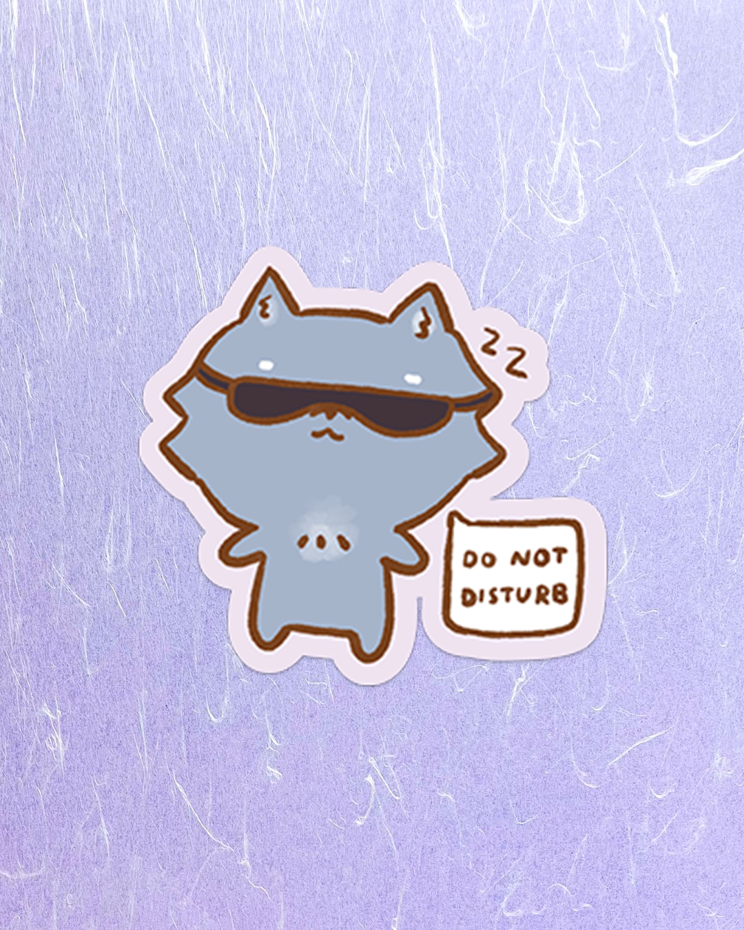 Do not Disturb Sleeping - Die Cut Stickers!