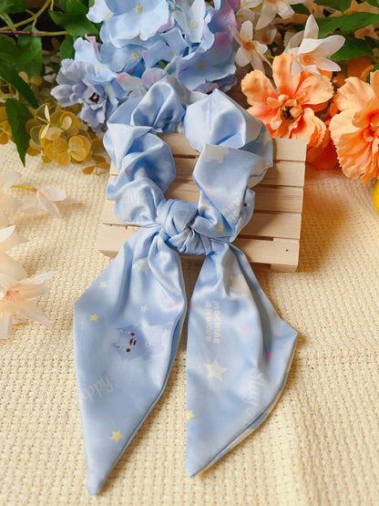 Cute Ribbon Scrunchies - 4 colors