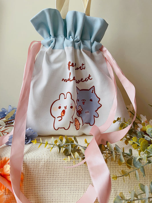 Make life Sweet - Blue Tote Bag